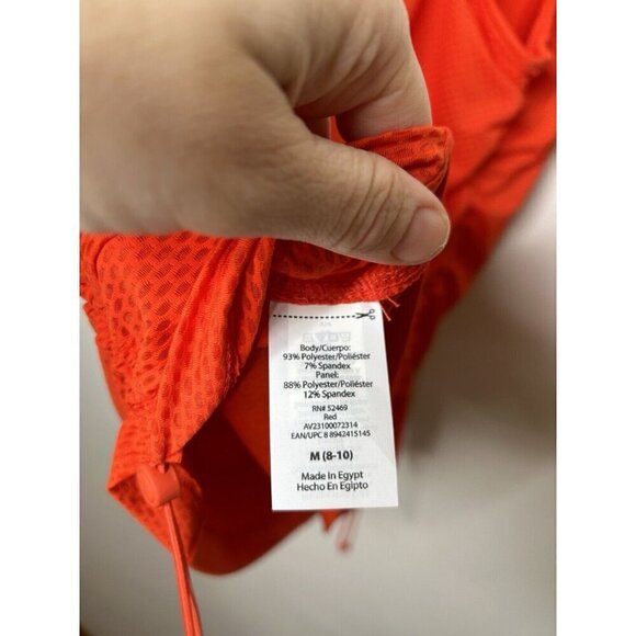 Avia Women's Active Lifestyle Crewneck Tank Top Bright Orange Size Medium NWT - Picture 11 of 11